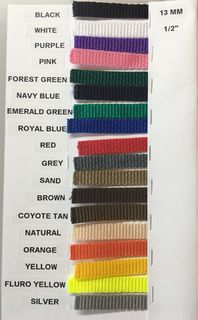 Webbing - 13mm wide