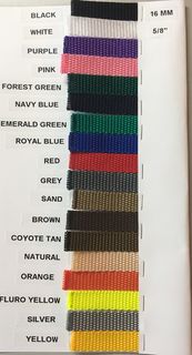 Webbing - 16mm wide 