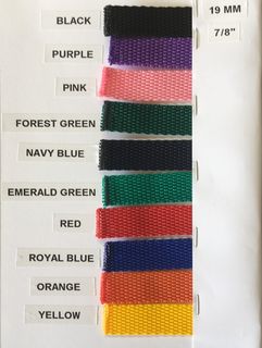 webbing - 19mm wide